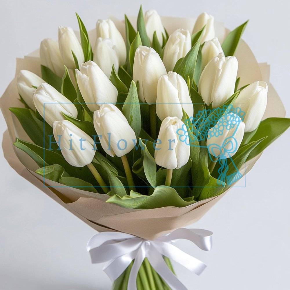 Букет цветов из: Тюльпаны